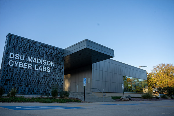 Image of DSU MadLabs research building.